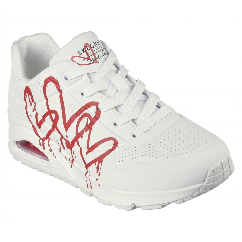 Zapatilla Mujer Uno Love Blanco Skechers-0