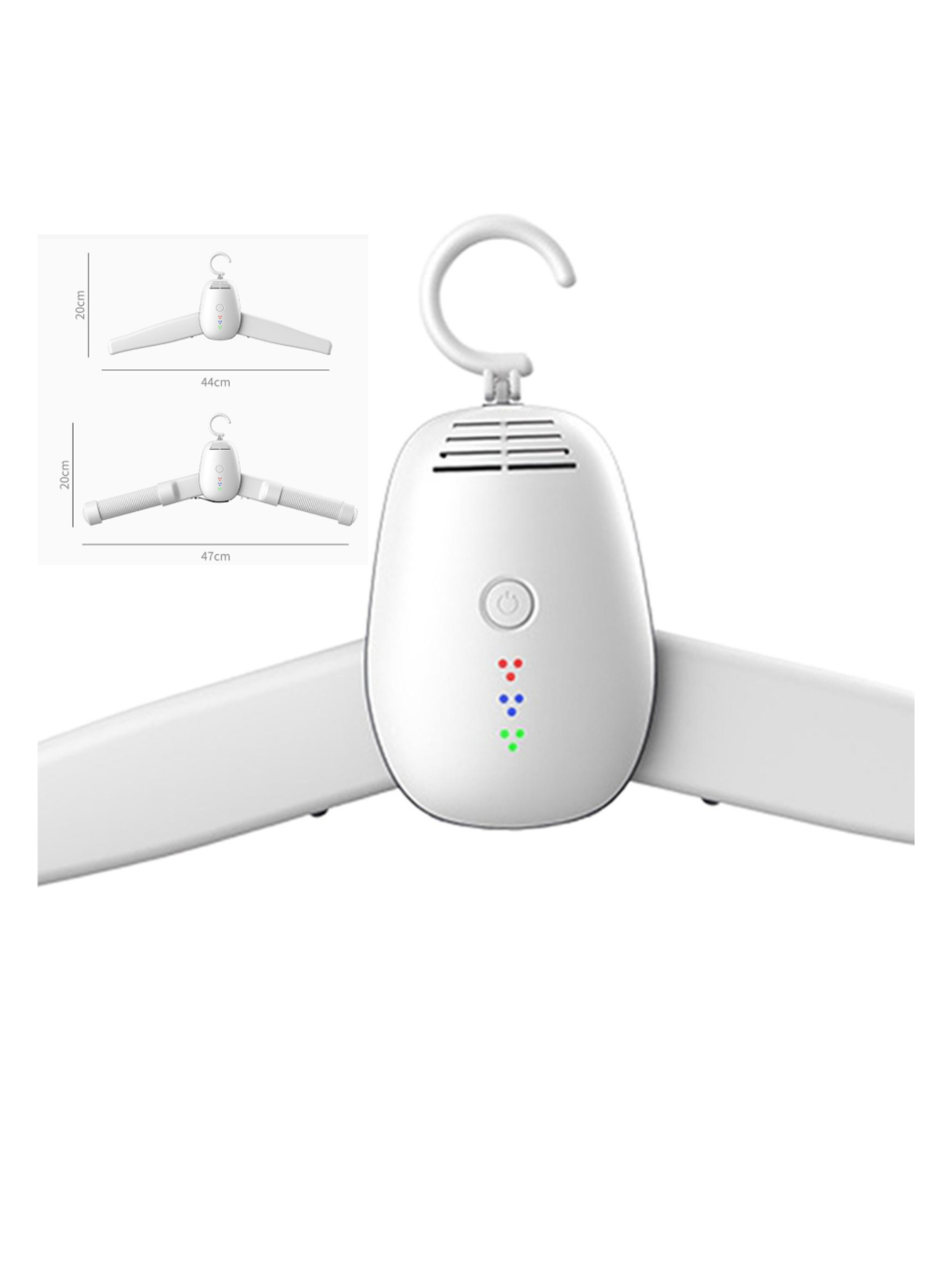 Percha colgador perchero secado electrico ar93-1