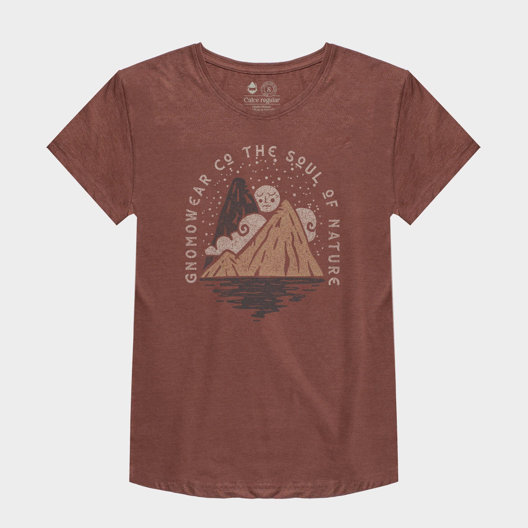 Polera Eco F-8 Mujer Terracota-0