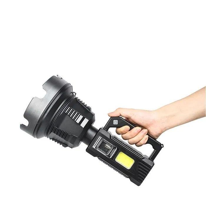 Linterna Led Recargable con Manija -3