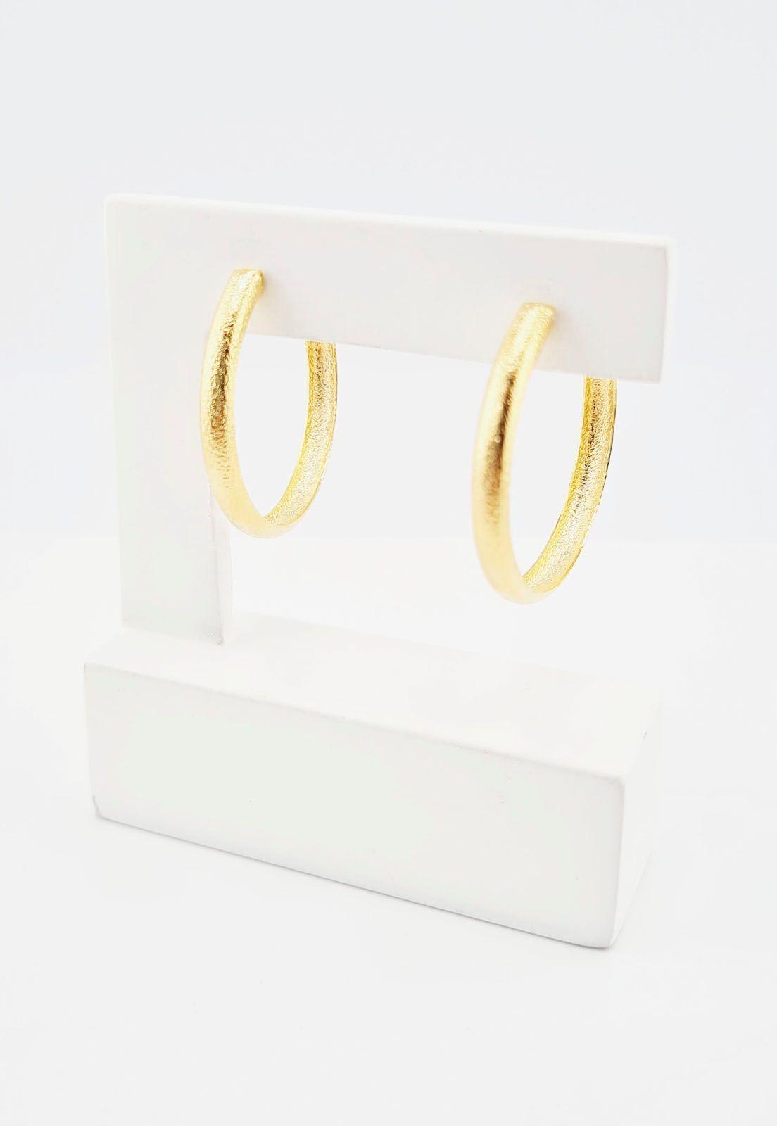 Aros Orleans Baño de Oro 24k.-2