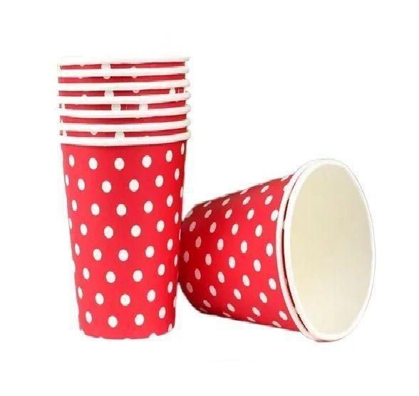 X20 Cumpleaños Servilleta Desechables Platos Vaso Rojo 23cm-2