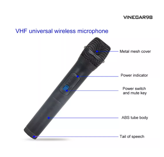 Micrófono Karaoke Inalámbrico  Usb-4