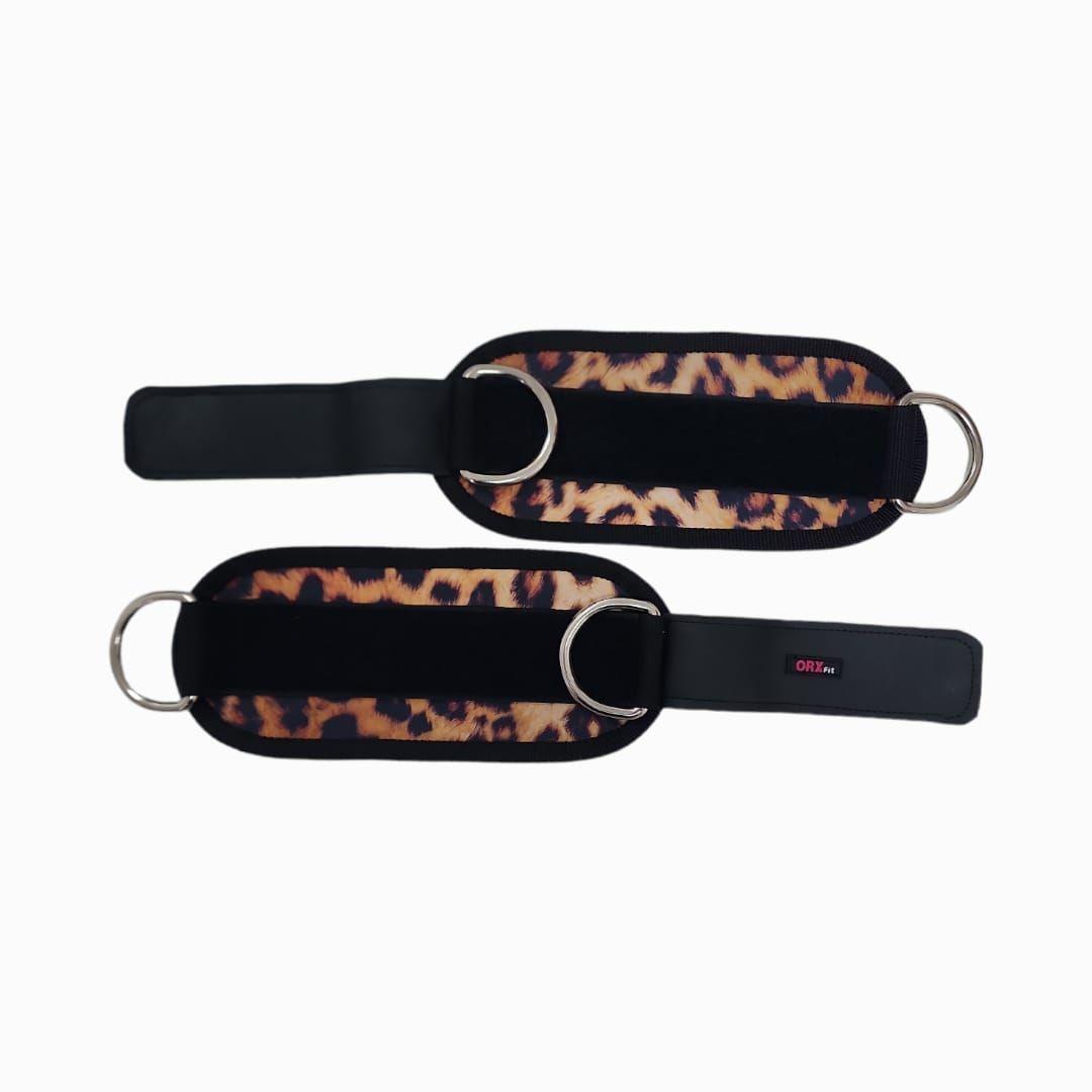 Tobilleras De Patadas De Glúteos - Orxfit - Leopard-1