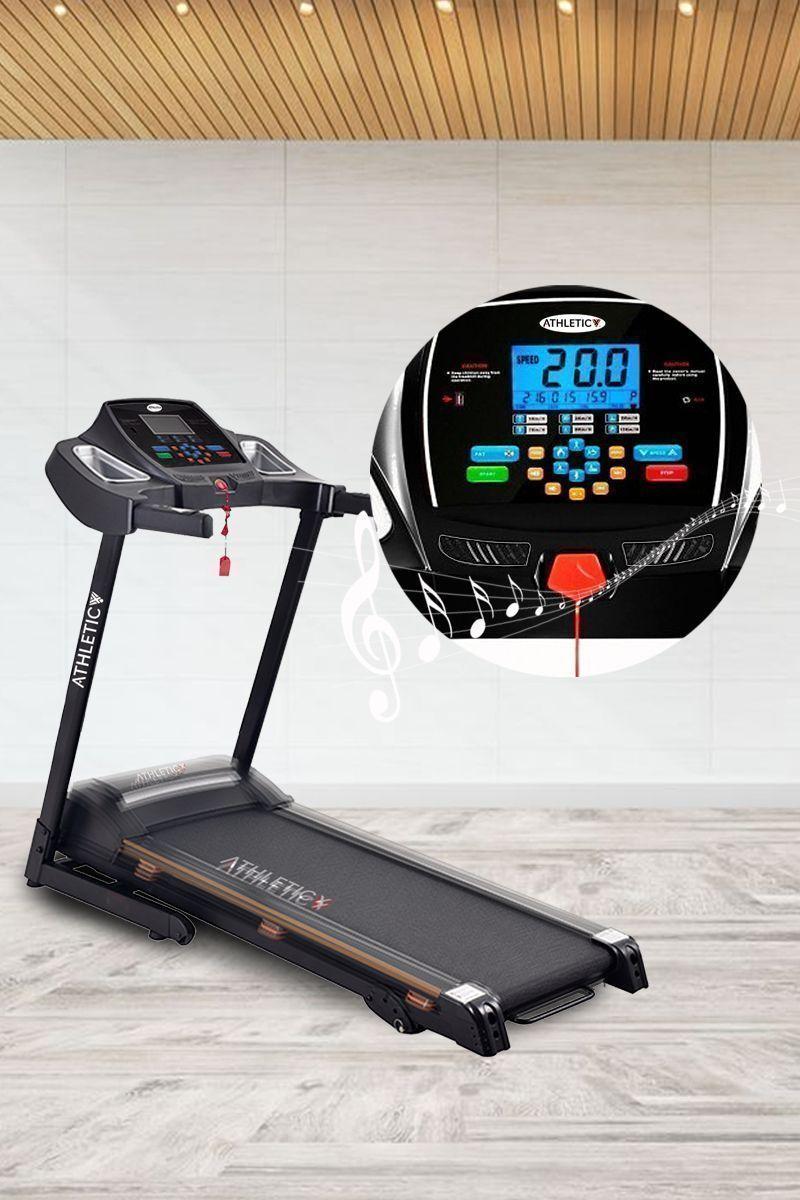 Trotadora Eléctrica Atletis MP3 USB H700-4