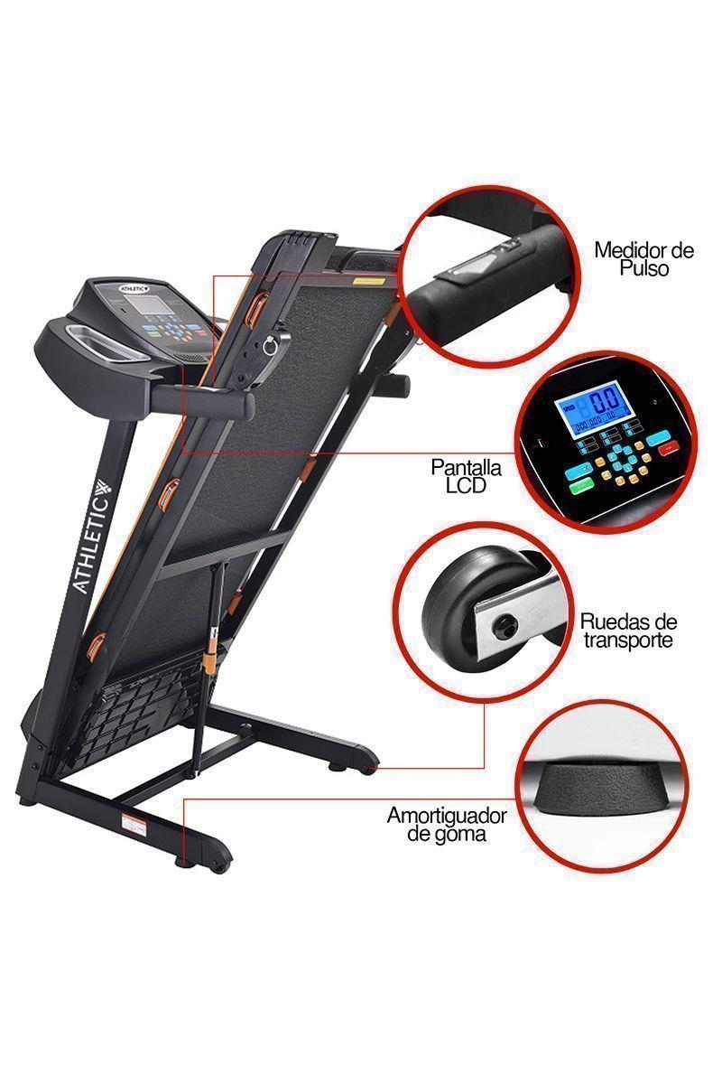 Trotadora Eléctrica Atletis MP3 USB H700-3