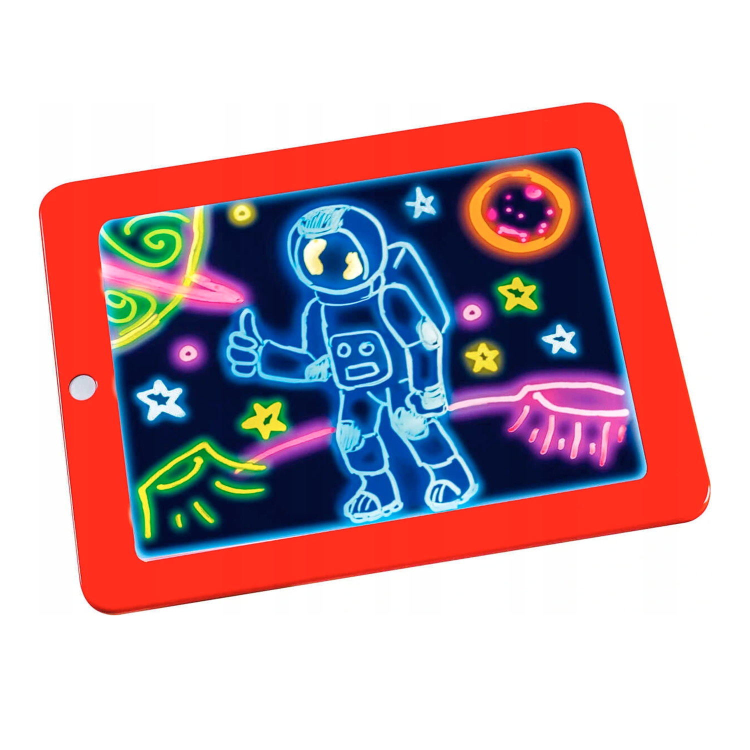 Pizarra Luminosa Mágica Luz Led + Plumones-1