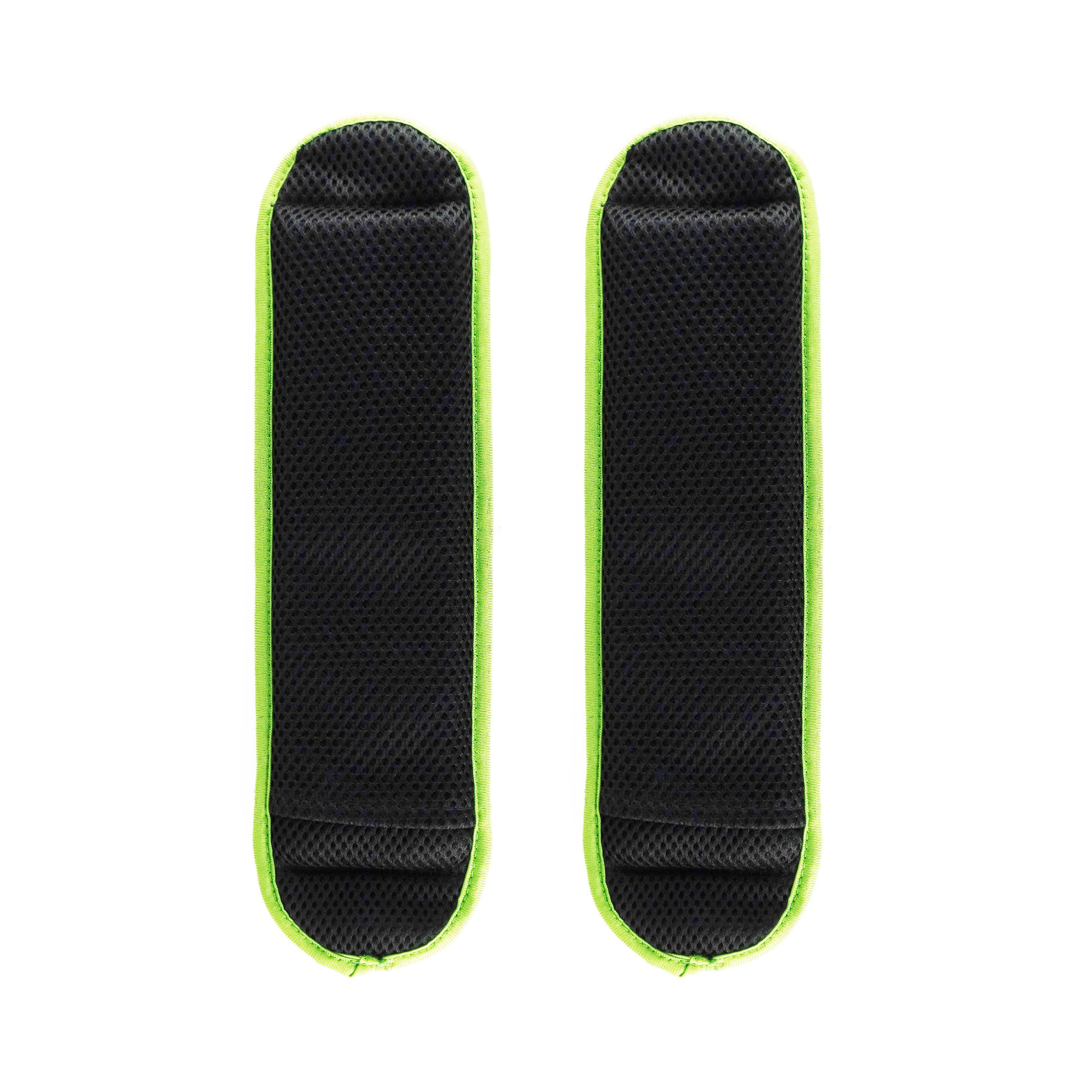 PAR PESO MUÑECAS/TOBILLOS 1,5 KG NEGRO-VERDE-2