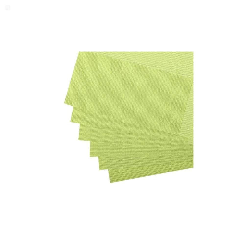 Set 6 Individuales Check Pistacho / K-1