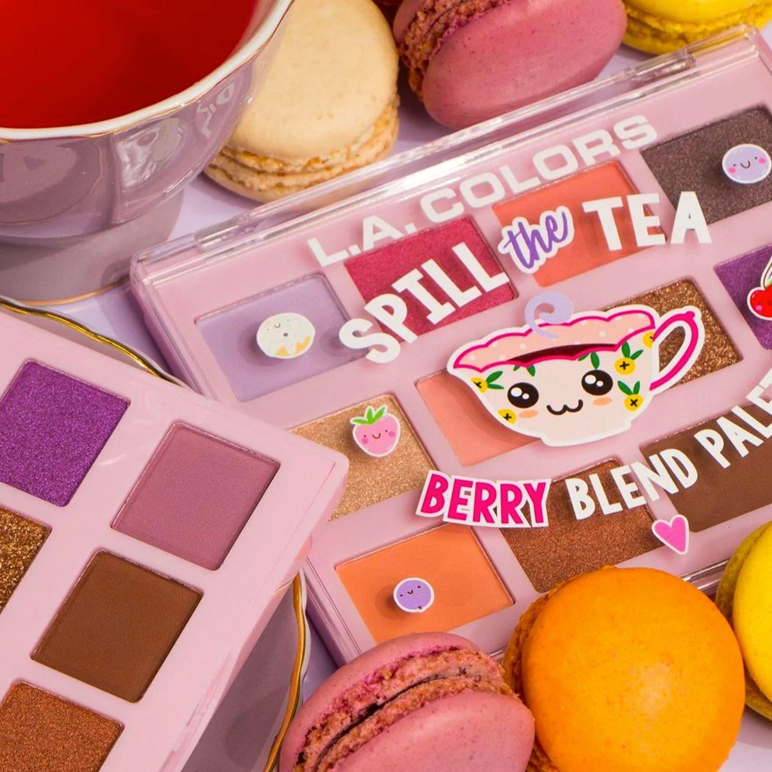 Paleta de Sombras "Berry Blend" de L.A Colors-3