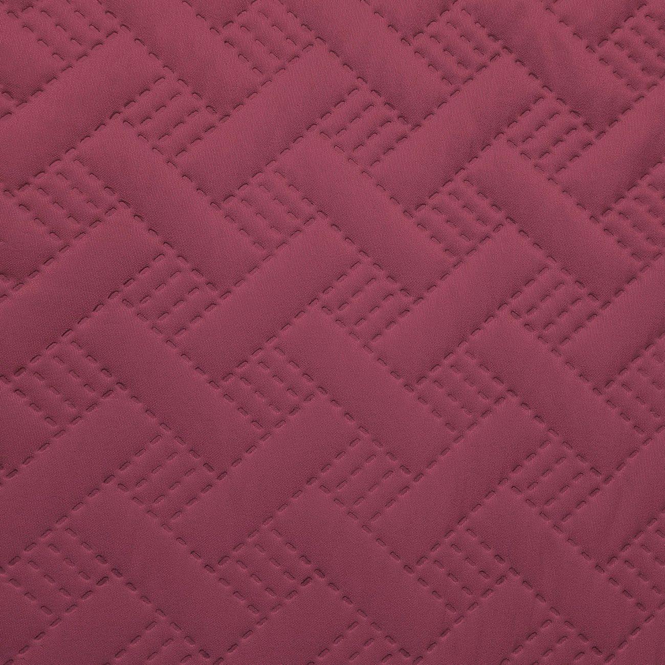 Cubrecama De Verano Quilt King Frambuesa - Liso-1