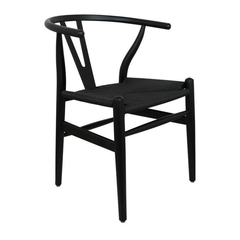 Silla De Comedor Lucca Negra-2