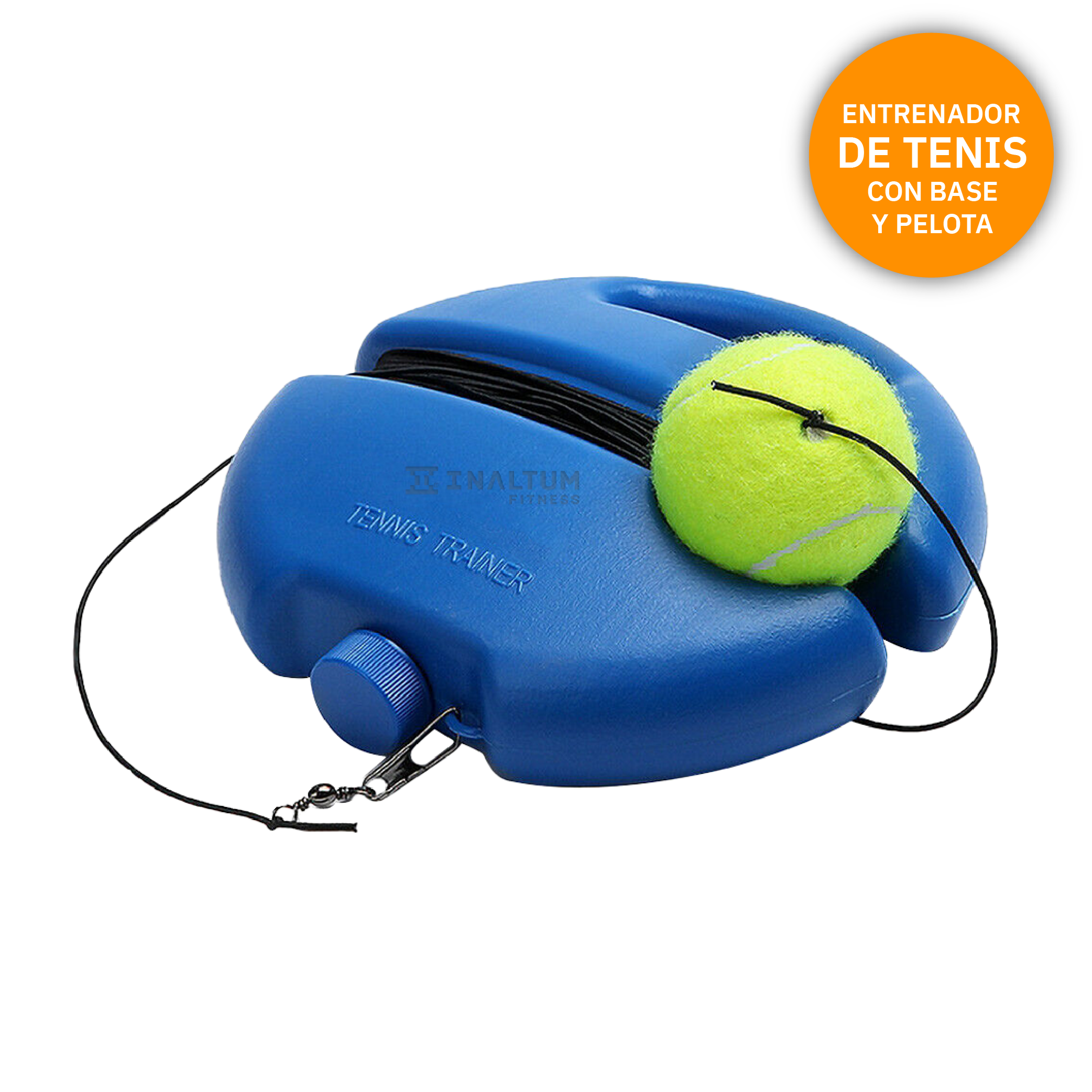 Tenis Trainer Entrenador Pelota Con Cuerda Elástica Y Base-4