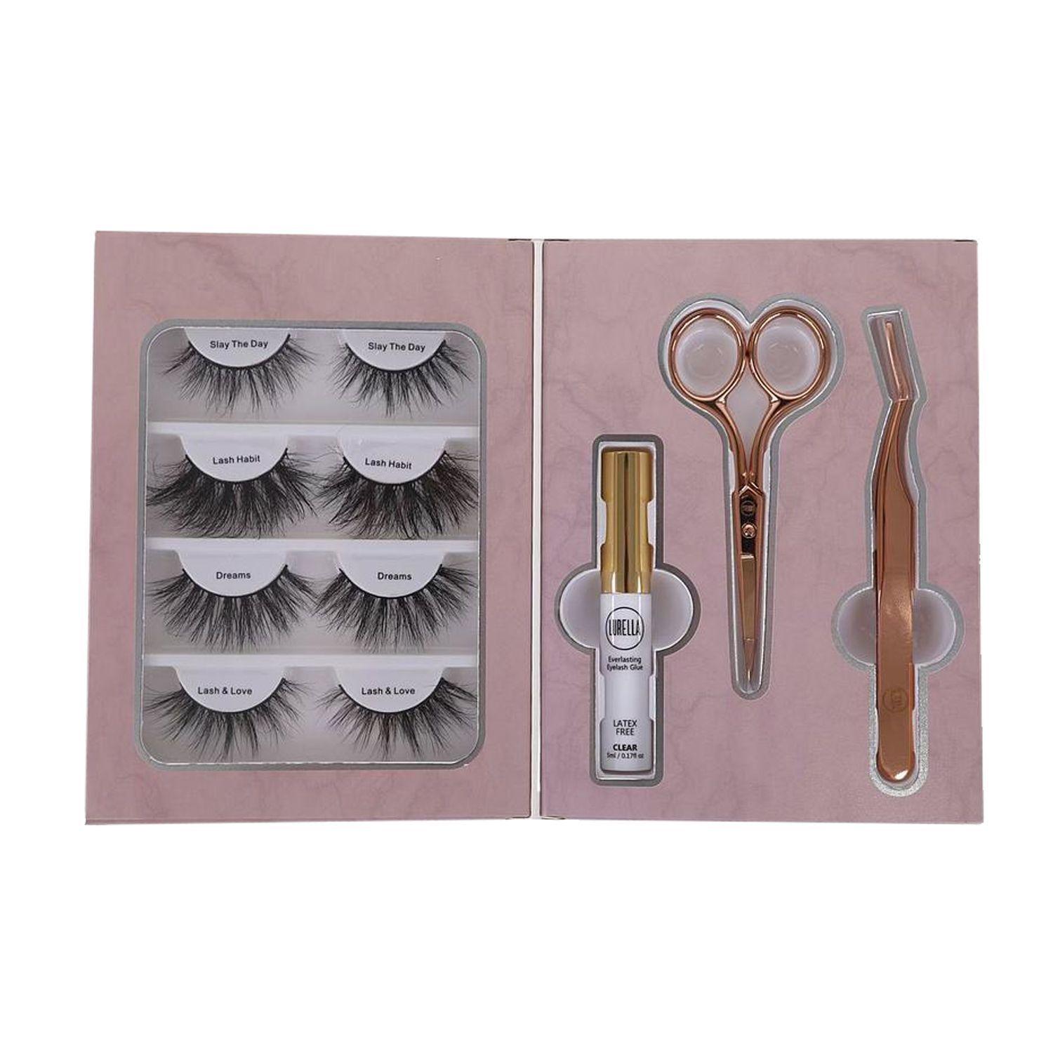 Set Para Pestañas "Lash Diary" x Must Be Cindy Color Al Azar Lurella-1