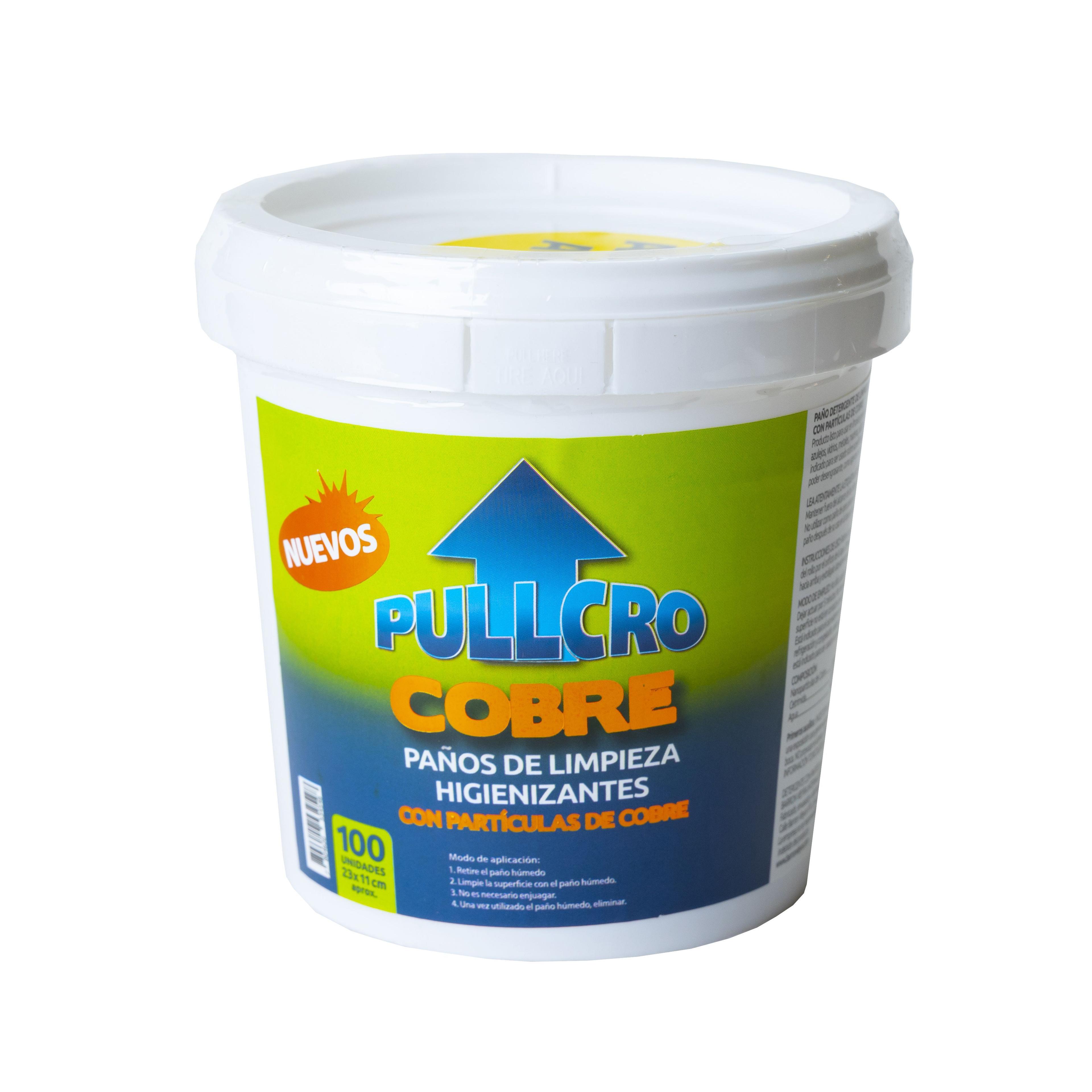 Balde de panos antibacterial de 100 unidades-0