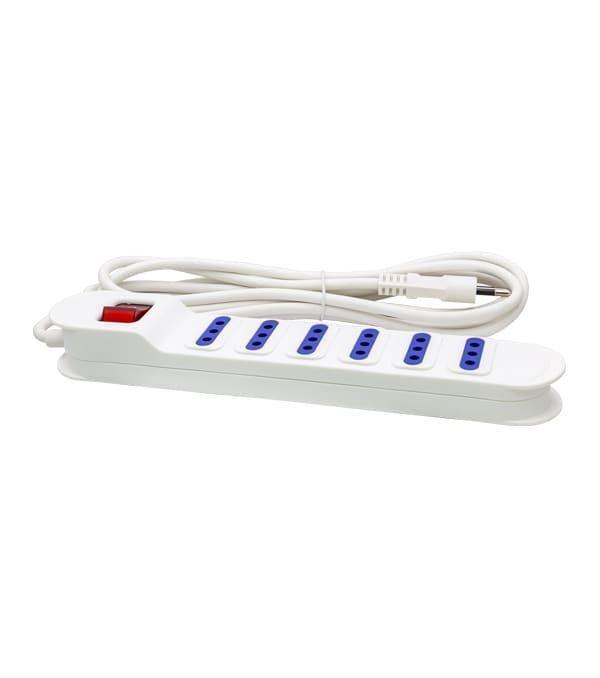 EXTENSION MULTIPLE SWITCH XT53 6 POS 3MTS BLANCO-0