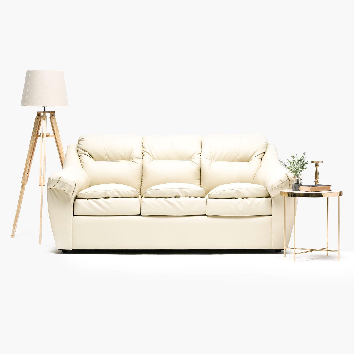 Sofá Bali 3C Pu Beige-4