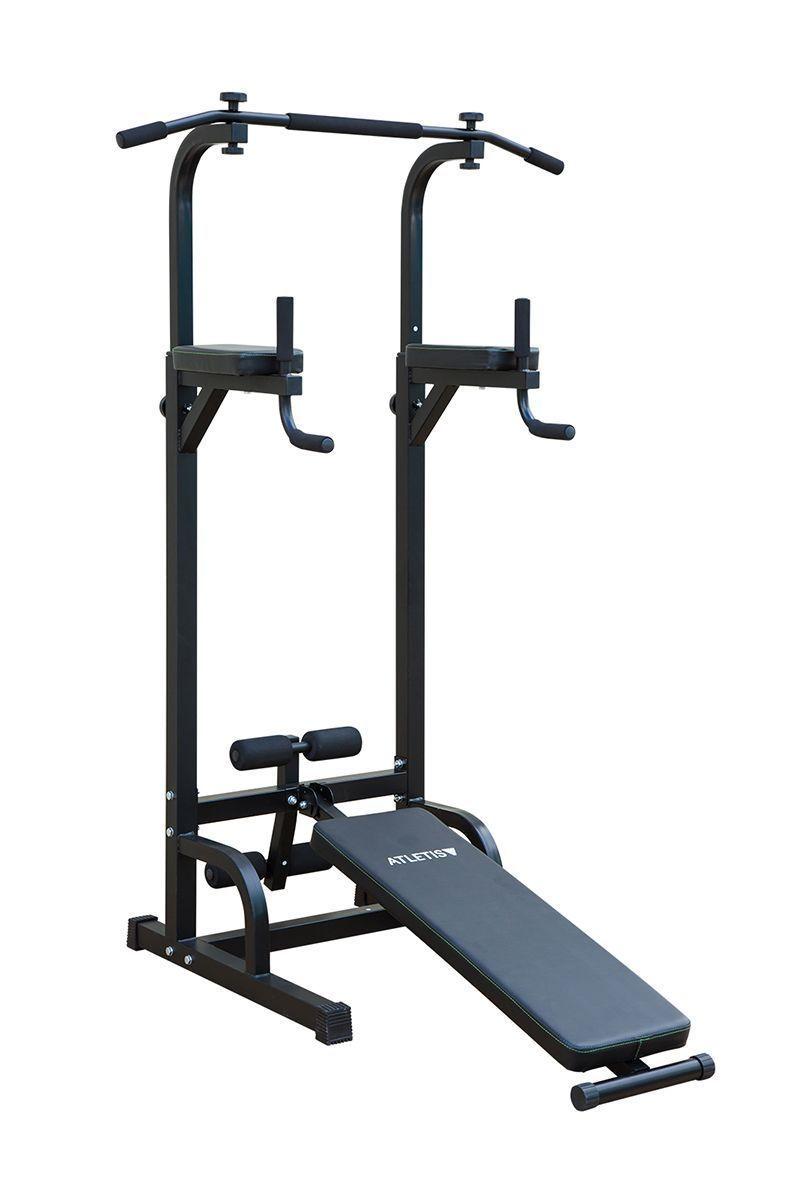 Estación Multifuncional Barras Dominadas Pro Negro-0