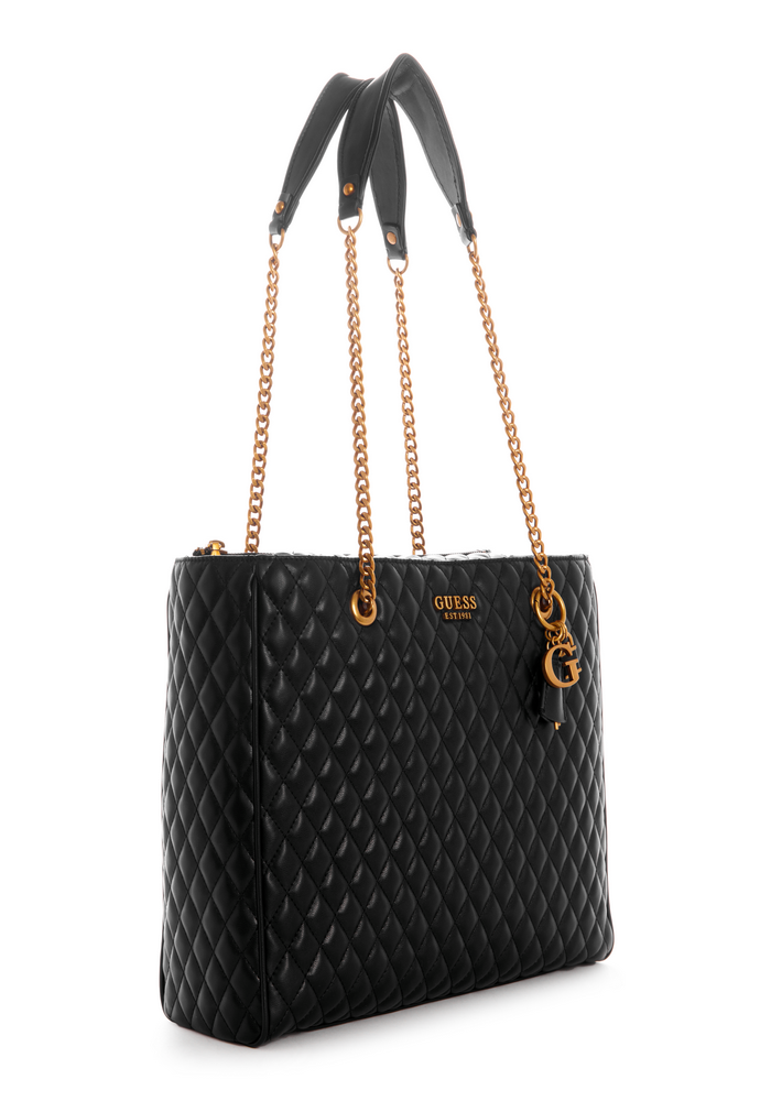 Cartera Maila Societ Tote Bla Negro Guess-3