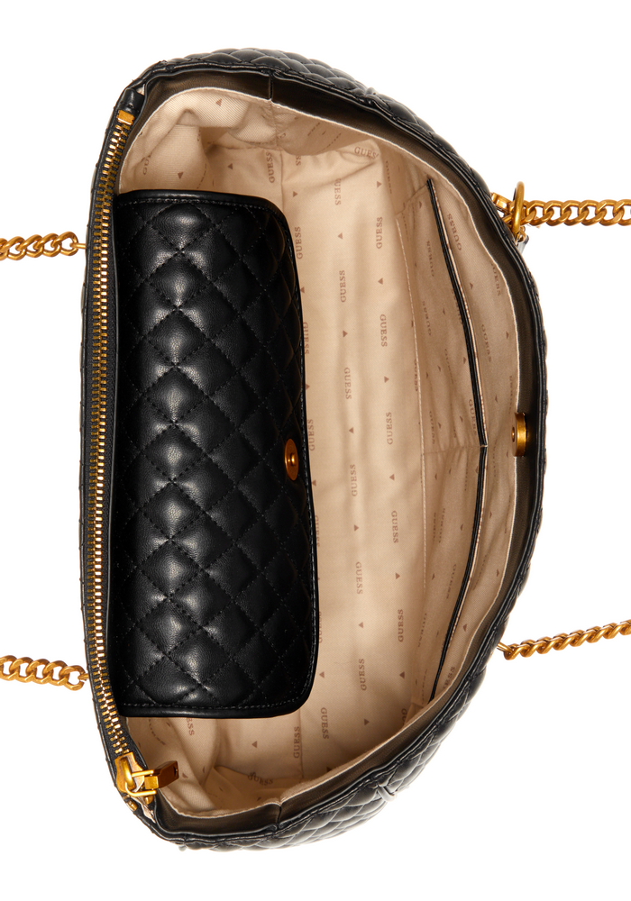 Cartera Maila Societ Tote Bla Negro Guess-2