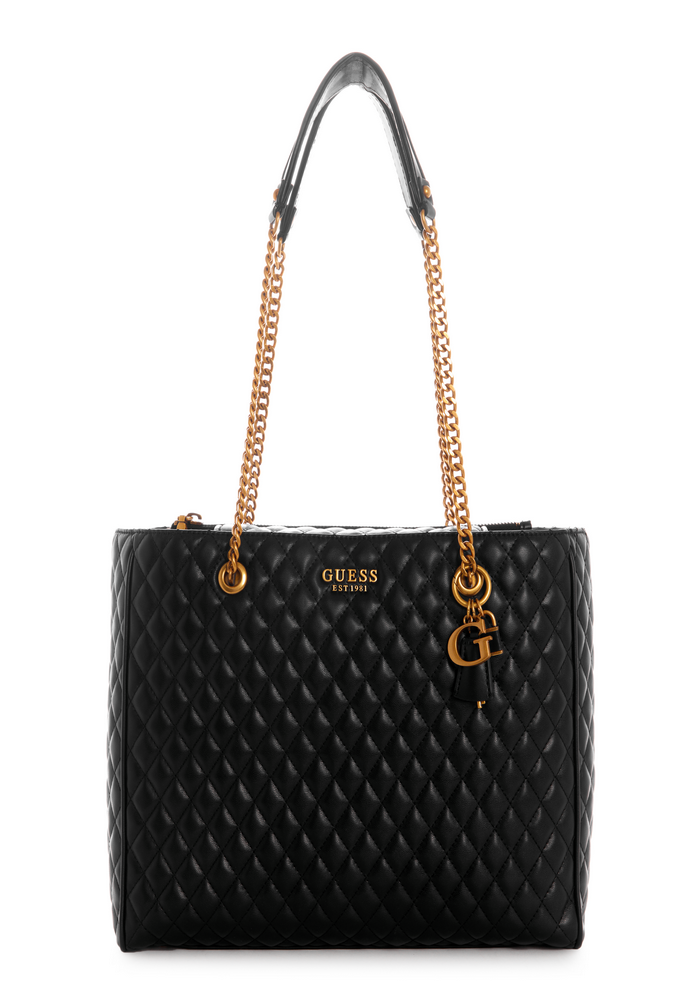 Cartera Maila Societ Tote Bla Negro Guess-0