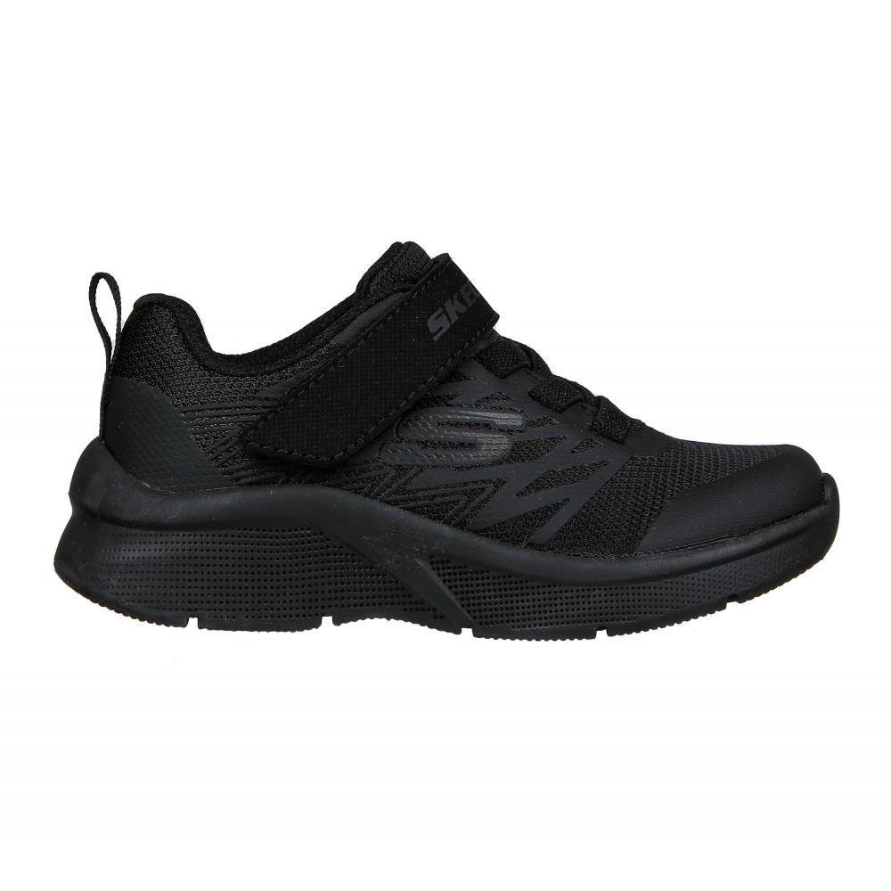 Zapatilla Niño Microspec Texlor Negro Skechers-4