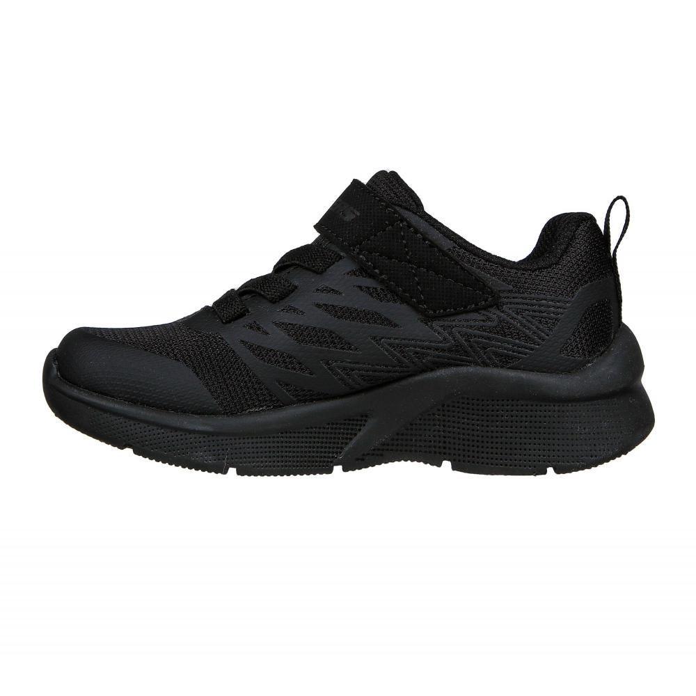Zapatilla Niño Microspec Texlor Negro Skechers-3