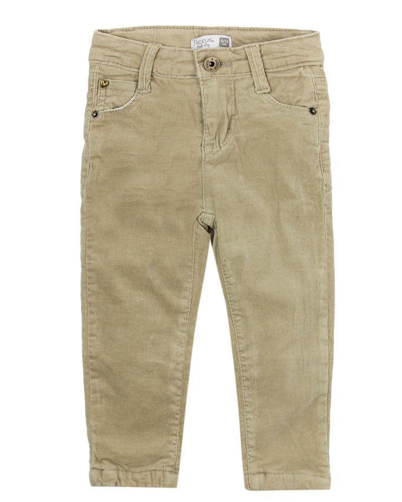 Pantalón Bebé Niña Pana Origen Ficcus-0