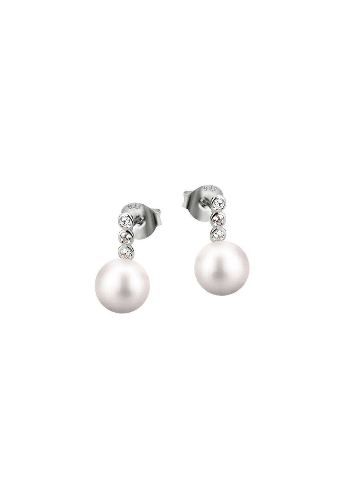 Aros Plata LP1278-4/3 Lotus Silver Mujer Pearls-0