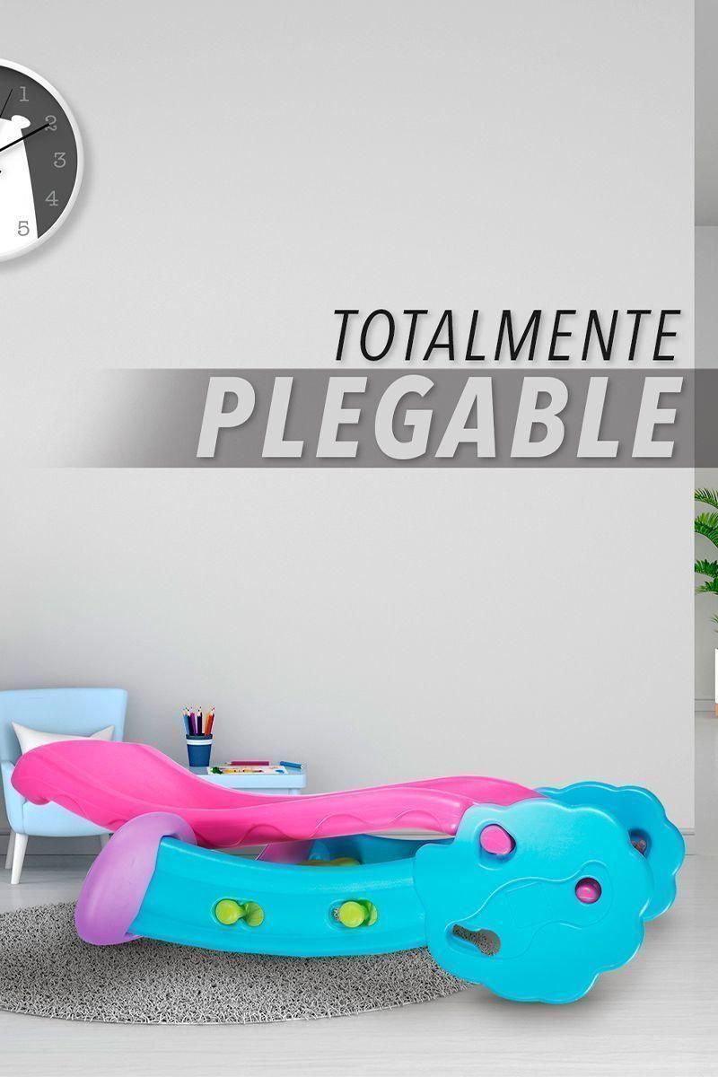 Resbalín Infantil con Aro de Básquetbol Verde-5