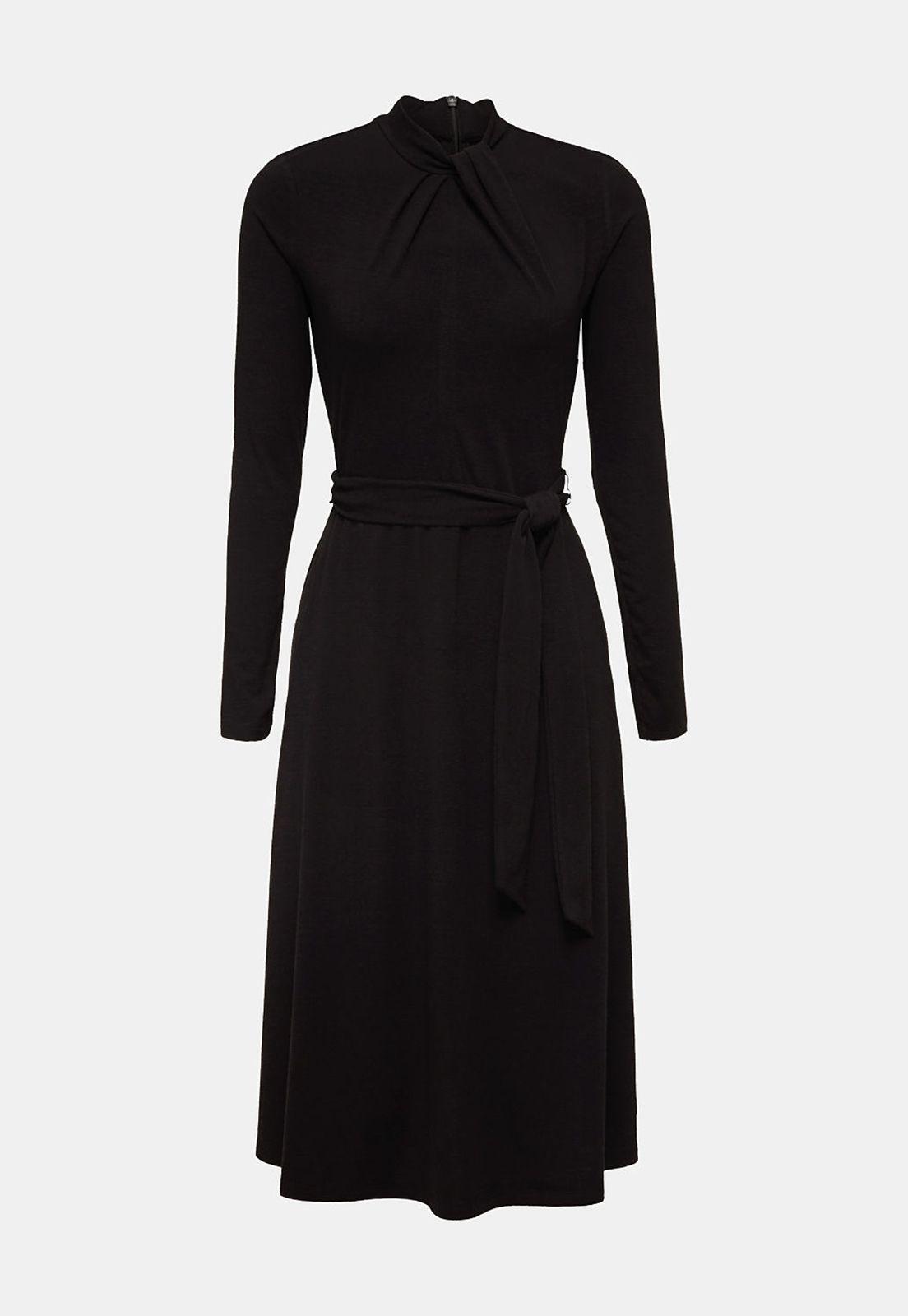 Vestido Midi Con Cinturón Esprit-3