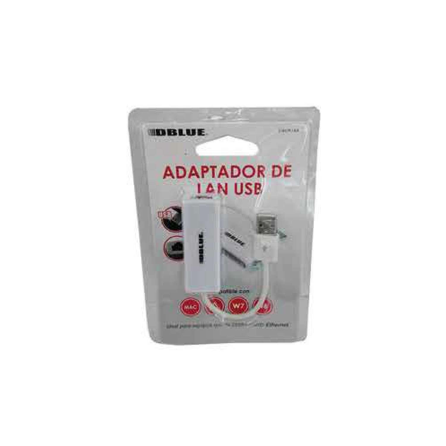 Adaptador de Ian USB 2.0 12 Mbps Dblue-3