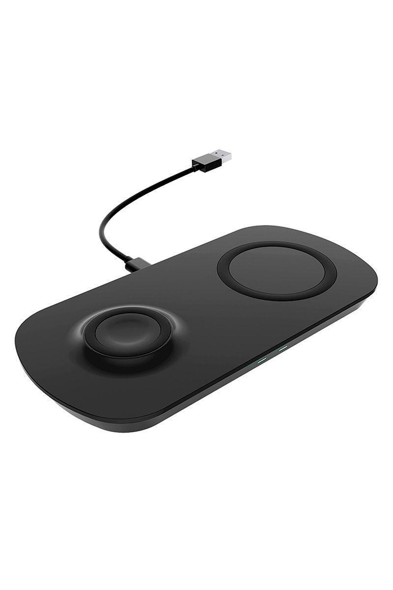 Cargador Inalámbrico 2en1 15W Samsung Apple Huawei-0