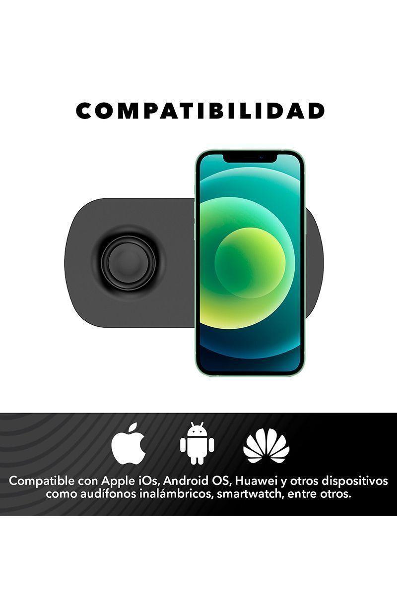 Cargador Inalámbrico 2en1 15W Samsung Apple Huawei-1