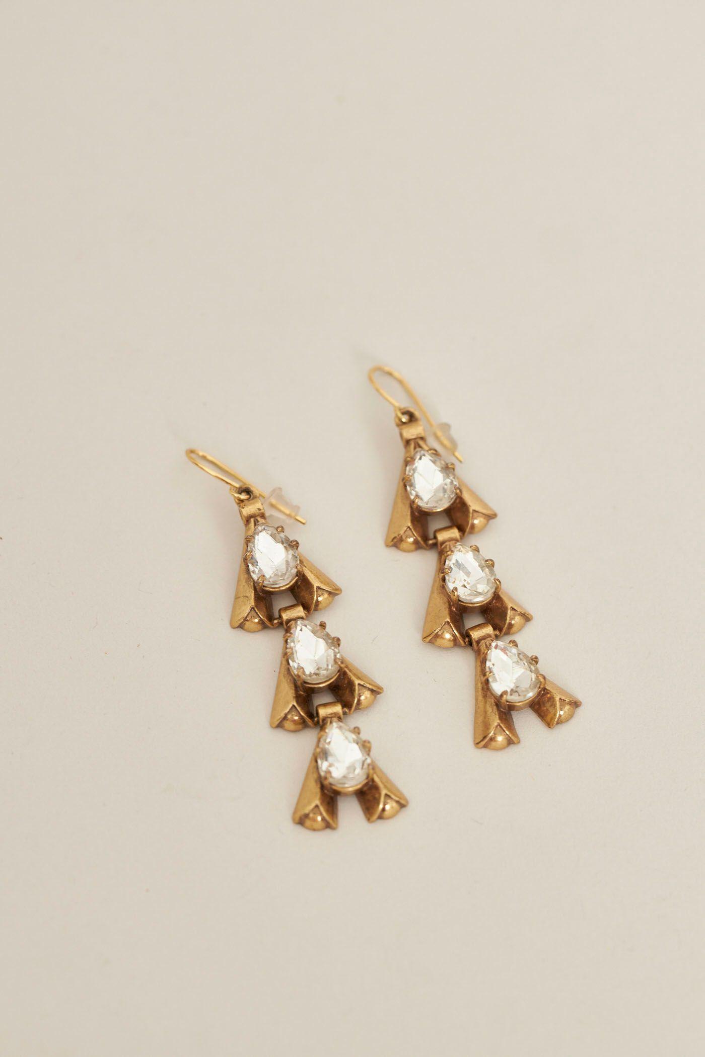 Aro vintage reciclado dorado nostalgic talla L  -0