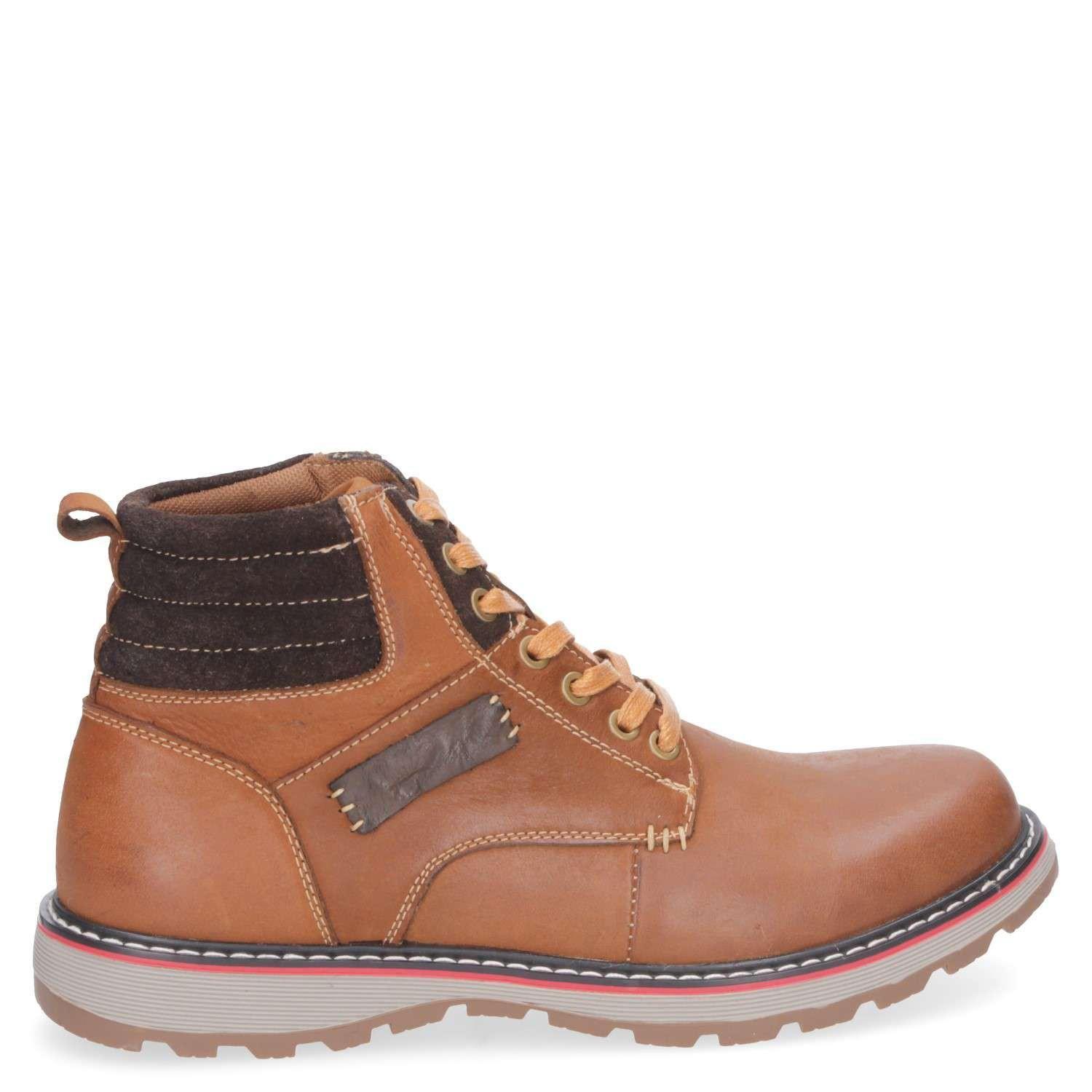 Botin Casual Hombre Pluma - T834 Café-1