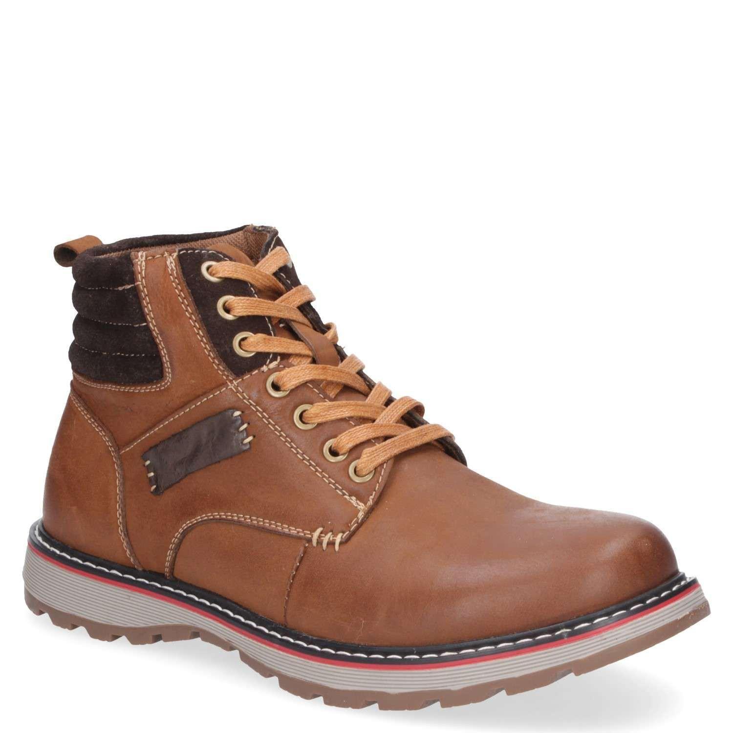 Botin Casual Hombre Pluma - T834 Café-0