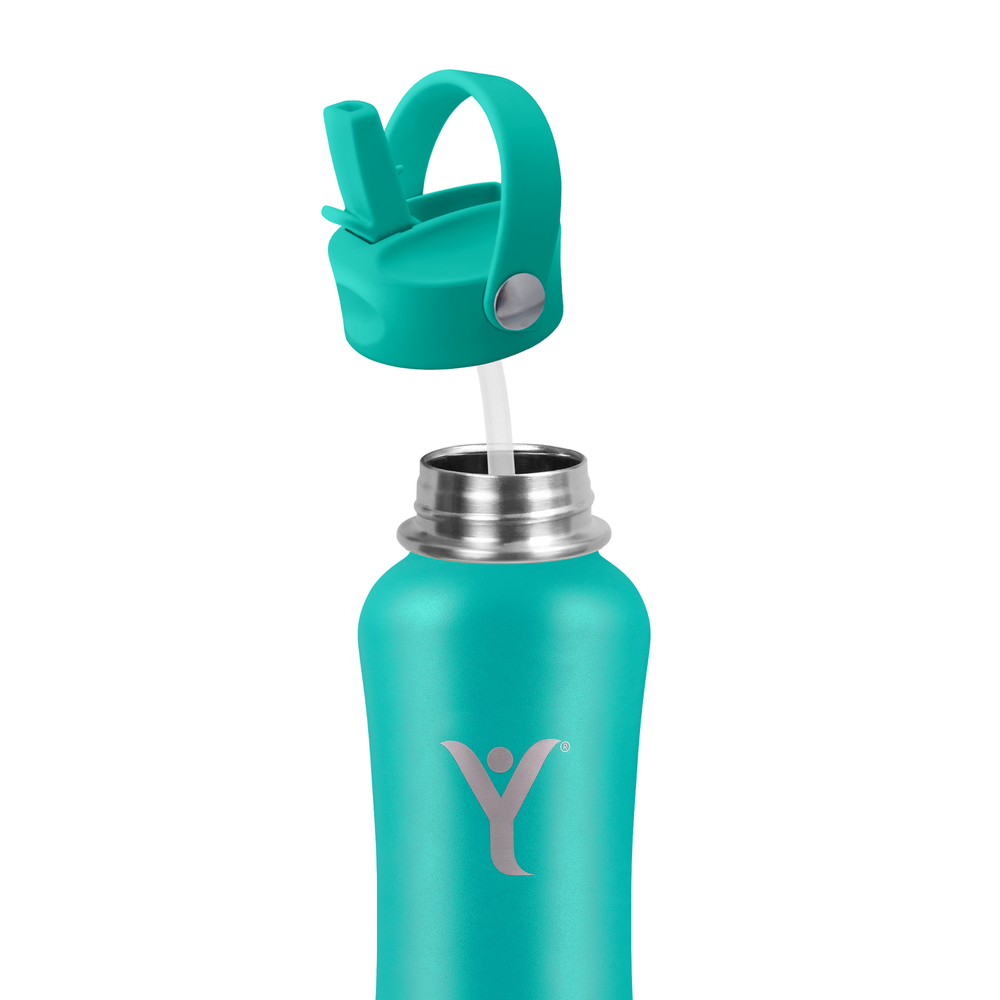 Tapa con bombilla para botellas color Aqua 1182 ml y 946 ml-1