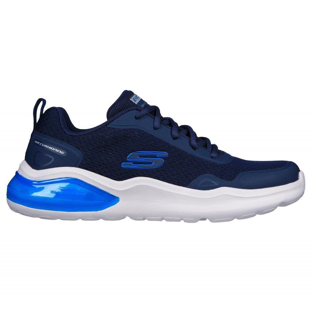 Zapatilla Hombre Air Cushioning Azul Skechers-4