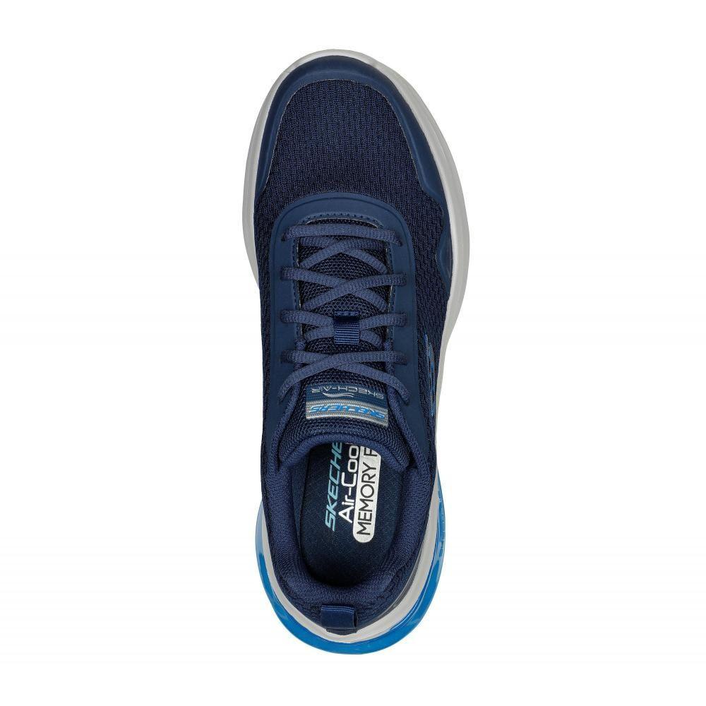 Zapatilla Hombre Air Cushioning Azul Skechers-1