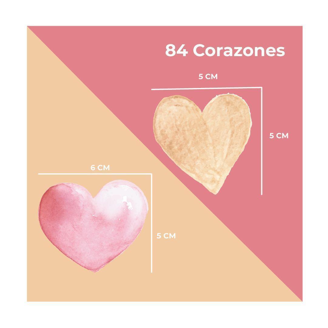 Vinilo Adhesivo Decorativo Corazones-2