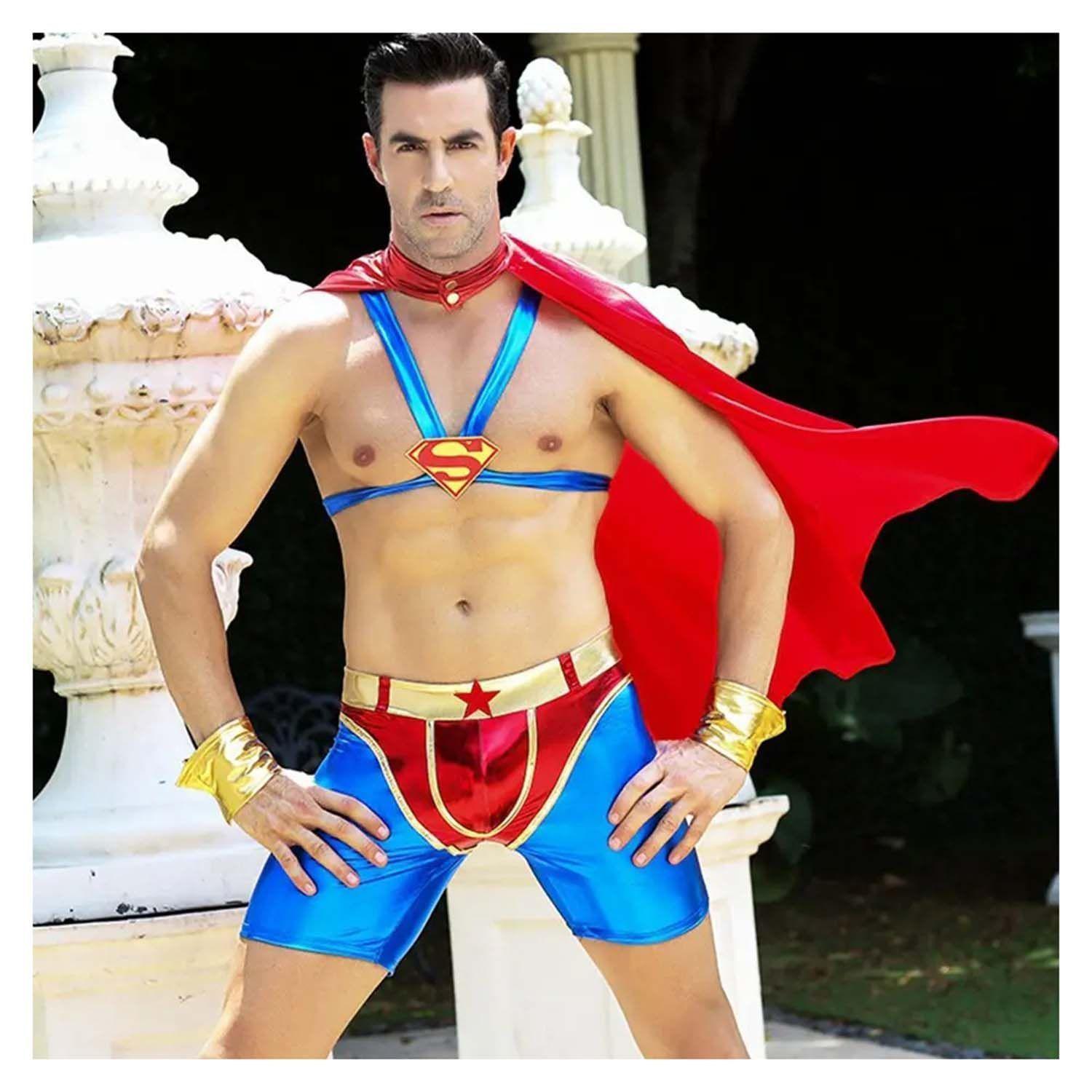 Disfraz Erotico Masculino Superman-3