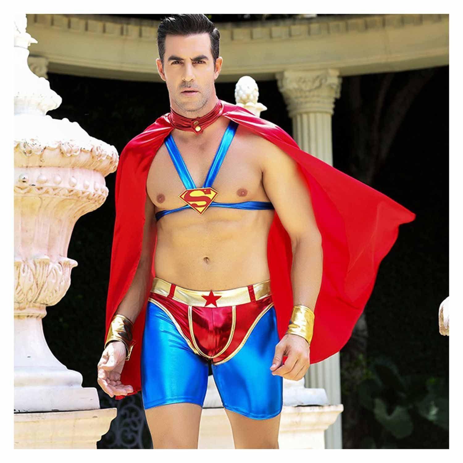 Disfraz Erotico Masculino Superman-4