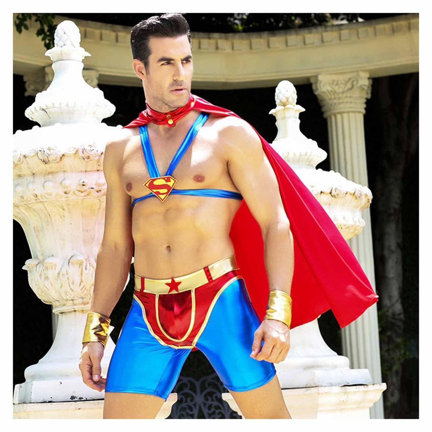 Disfraz Erotico Masculino Superman-1