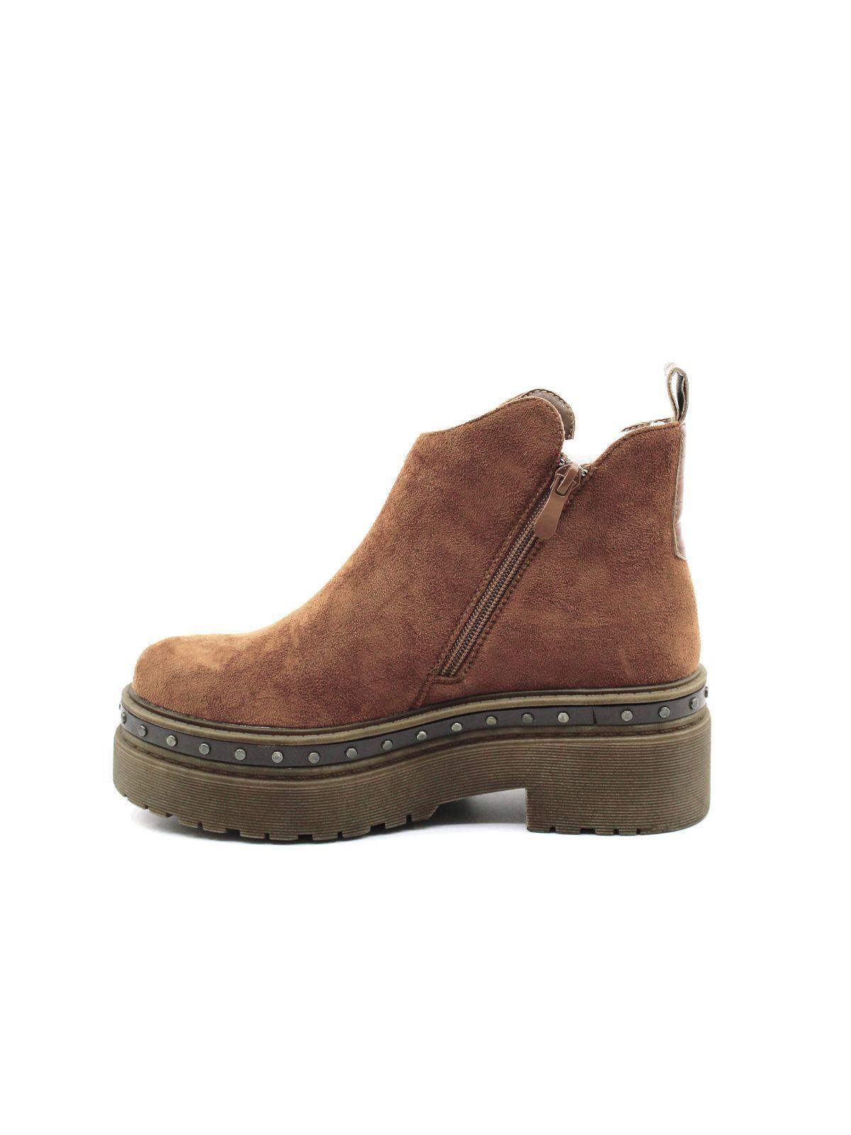 Botin mujer ST23-6 café Stylo Shoes-1