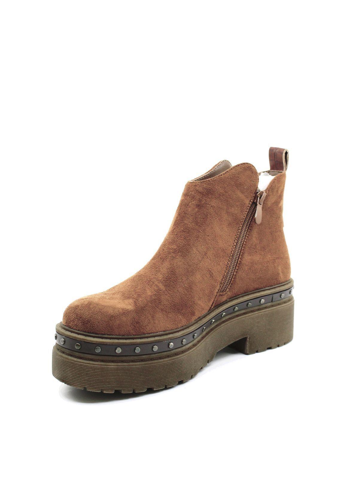 Botin mujer ST23-6 café Stylo Shoes-2