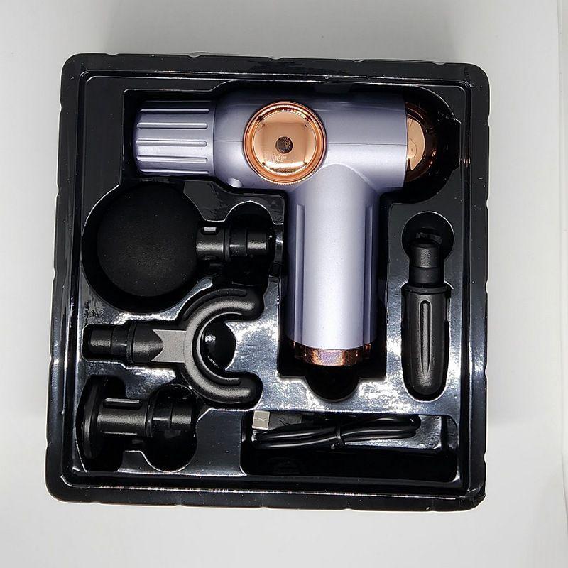 Pistola Masajeadora Maquina Para Masajes Fascial Gun 6 Niveles-3