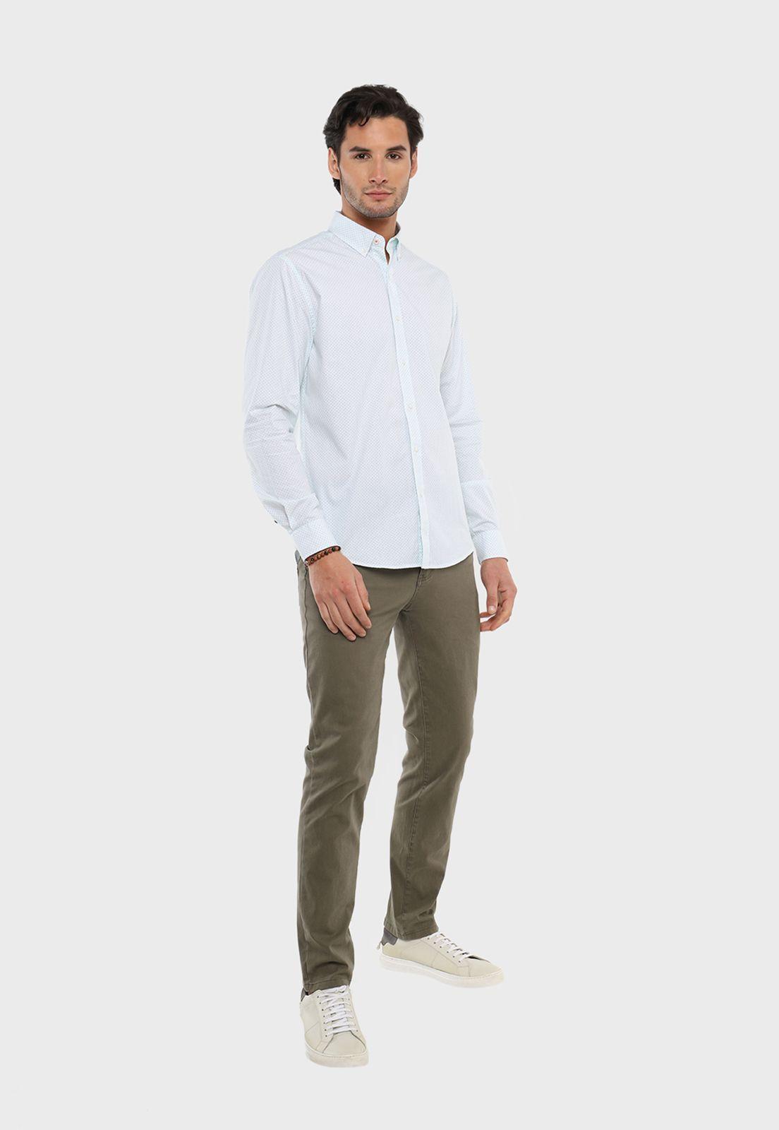 Camisa Casual Print Flores Arrow-3
