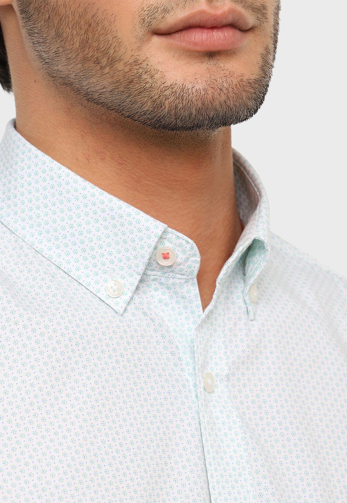Camisa Casual Print Flores Arrow-2