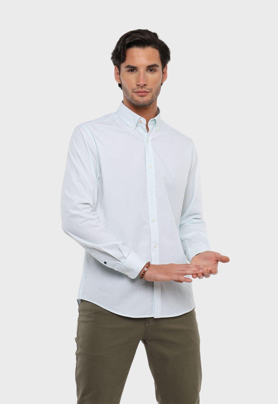 Camisa Casual Print Flores Arrow-0